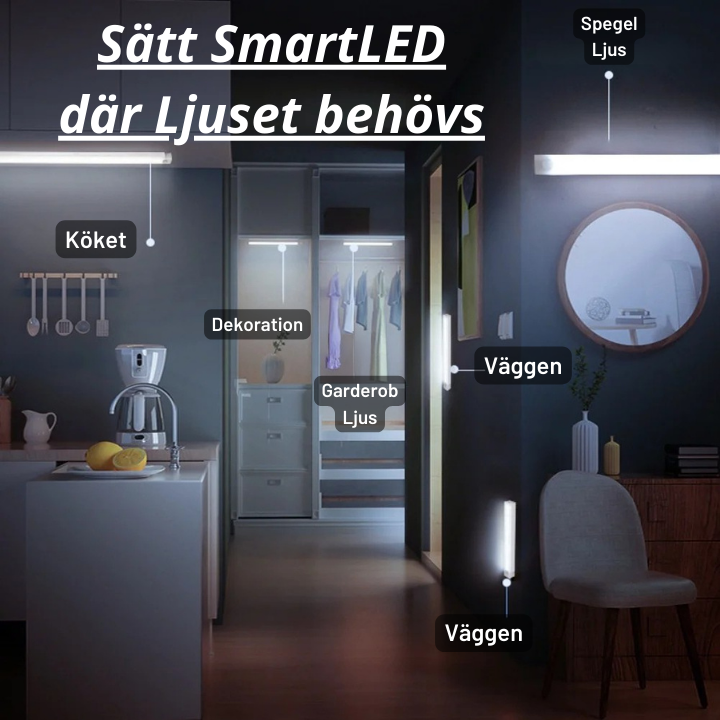 SmartLED-Lyxigt ljus för ditt hem